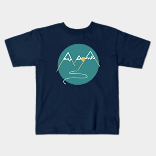 In the Mountains Kids T-Shirt